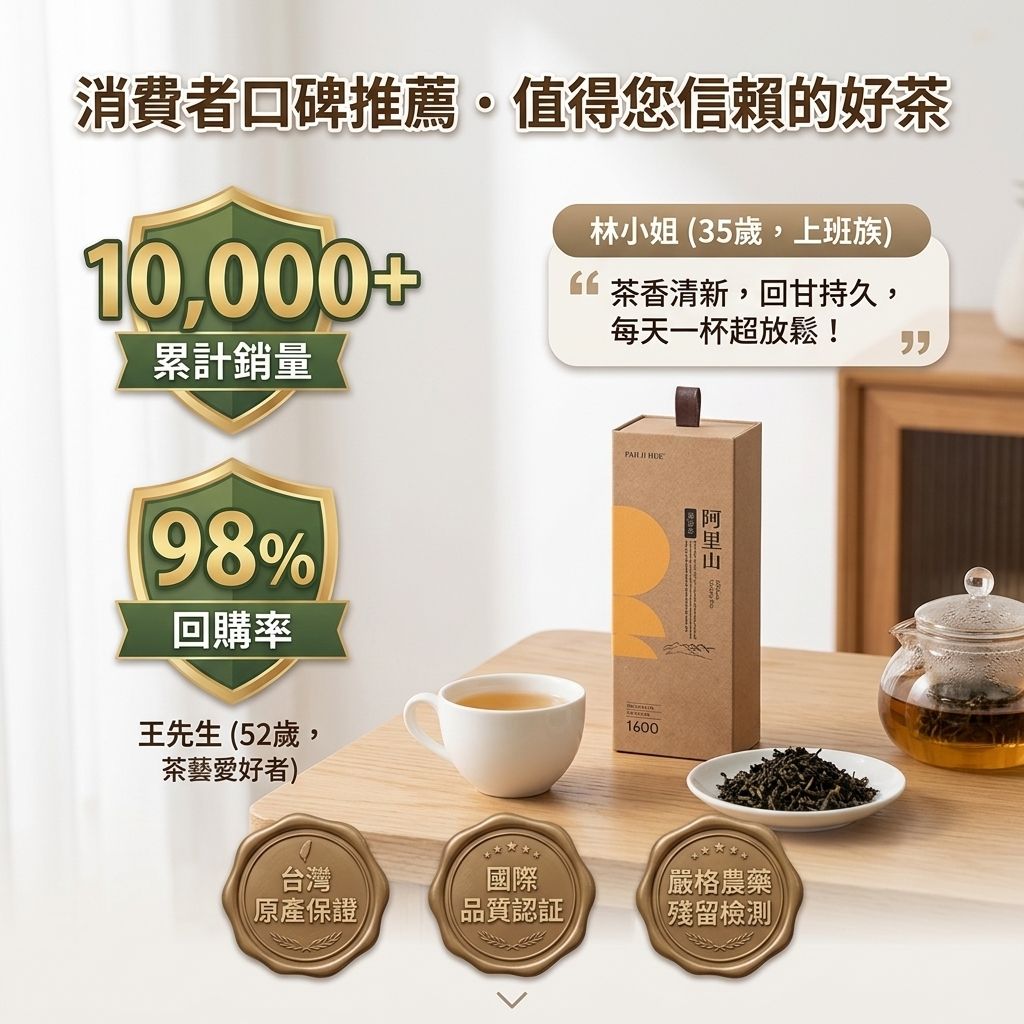 百二歲 阿里山烏龍茶(散茶)_S6