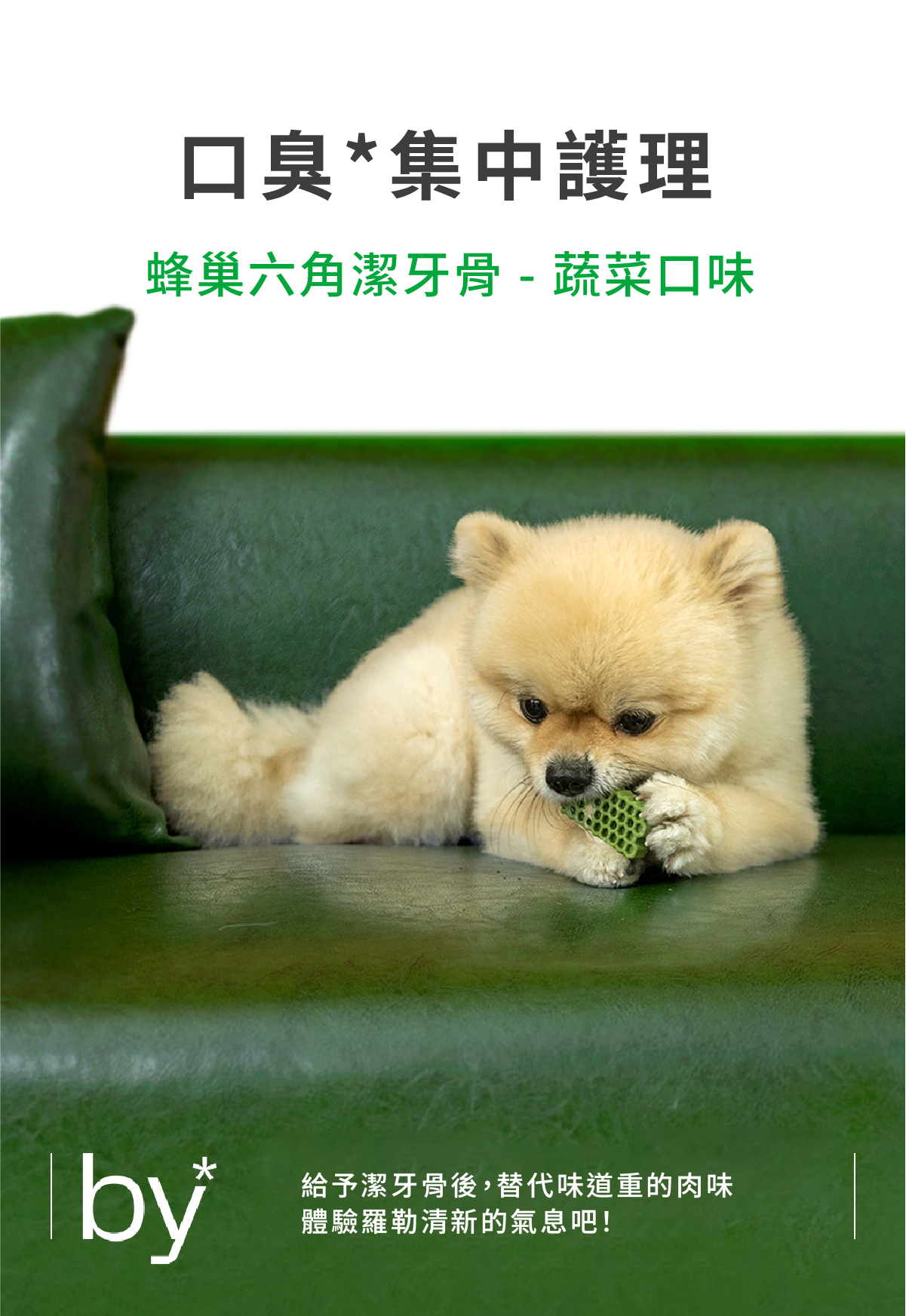 蜂巢六角潔牙骨 蔬菜 3