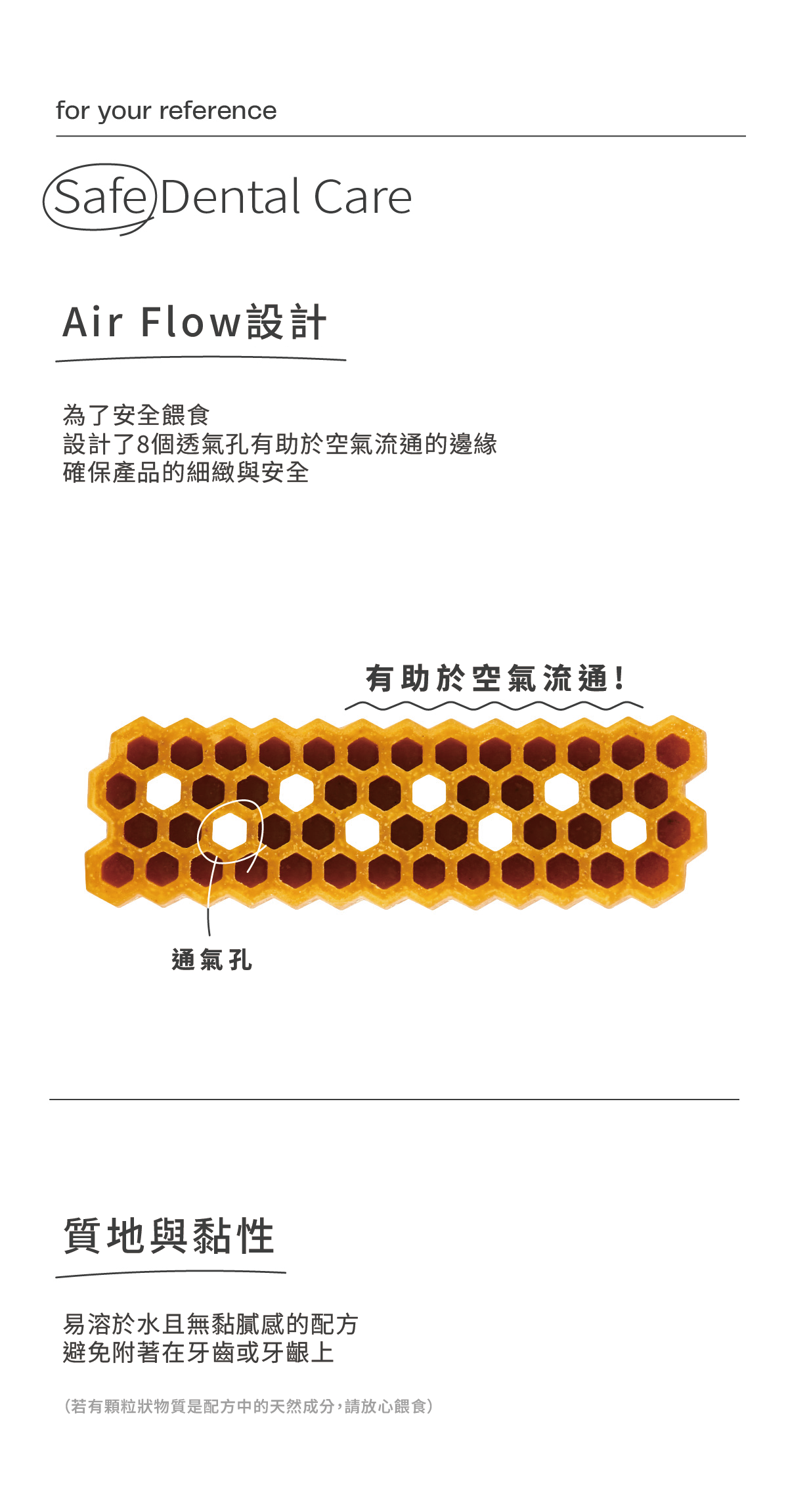 蜂巢六角潔牙骨 明太魚M 18