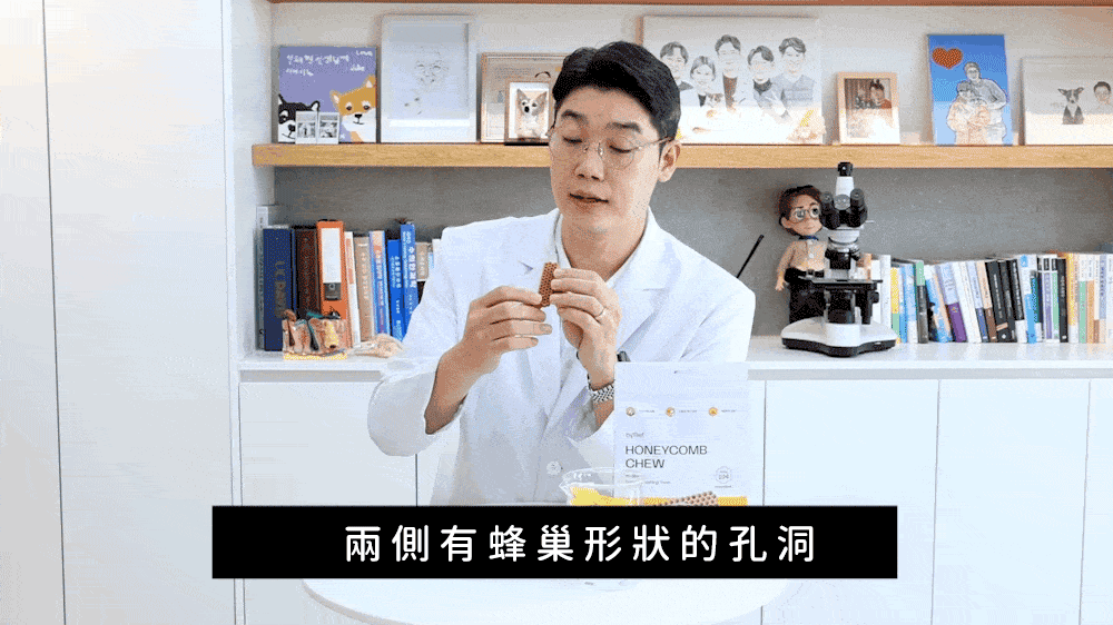 蜂巢六角潔牙骨 雞肉L 16