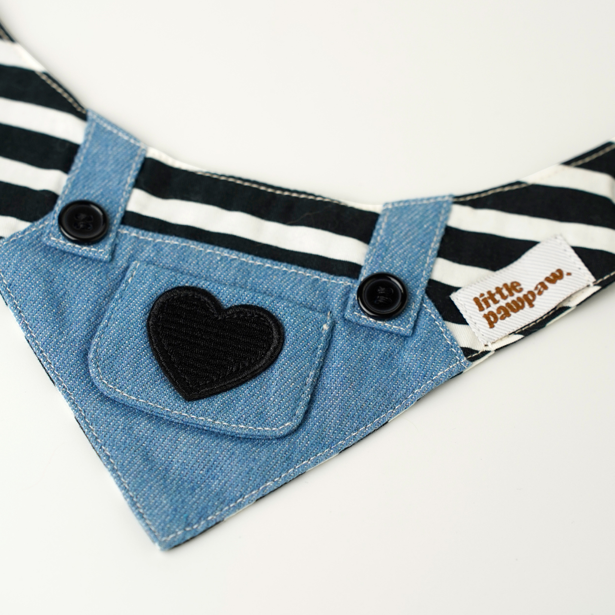 商品圖-領巾_Striped Denim-05
