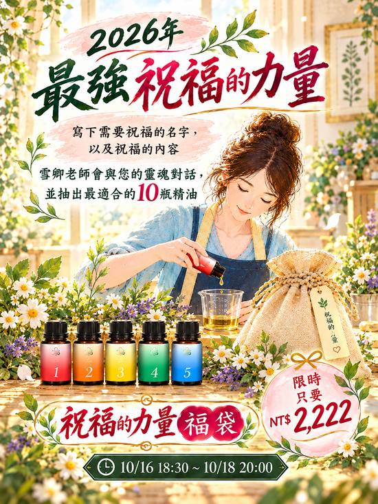  | 綠色沙河｜能量精油・卡牌・療癒生活
