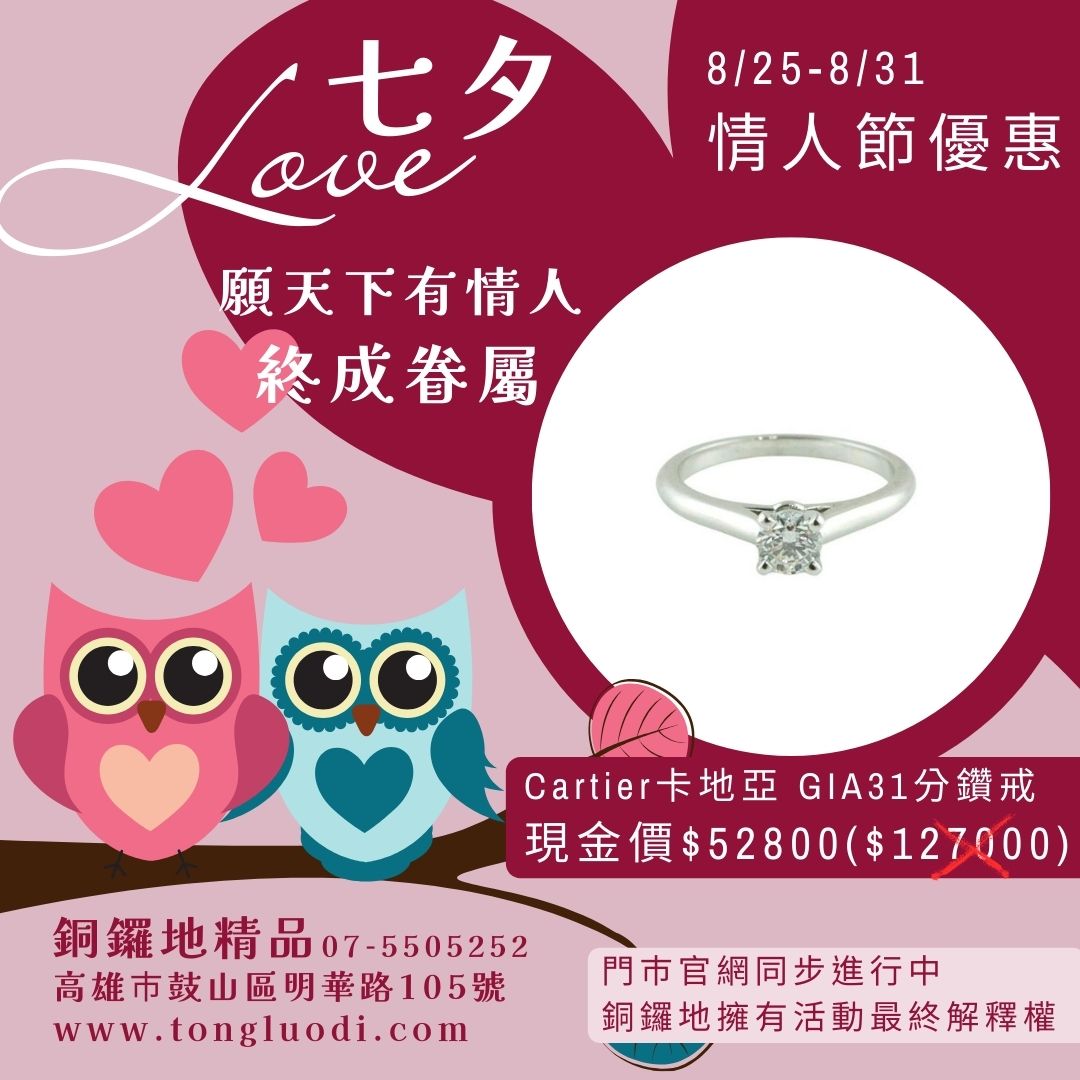 Cartier GIA 31 分鑽戒