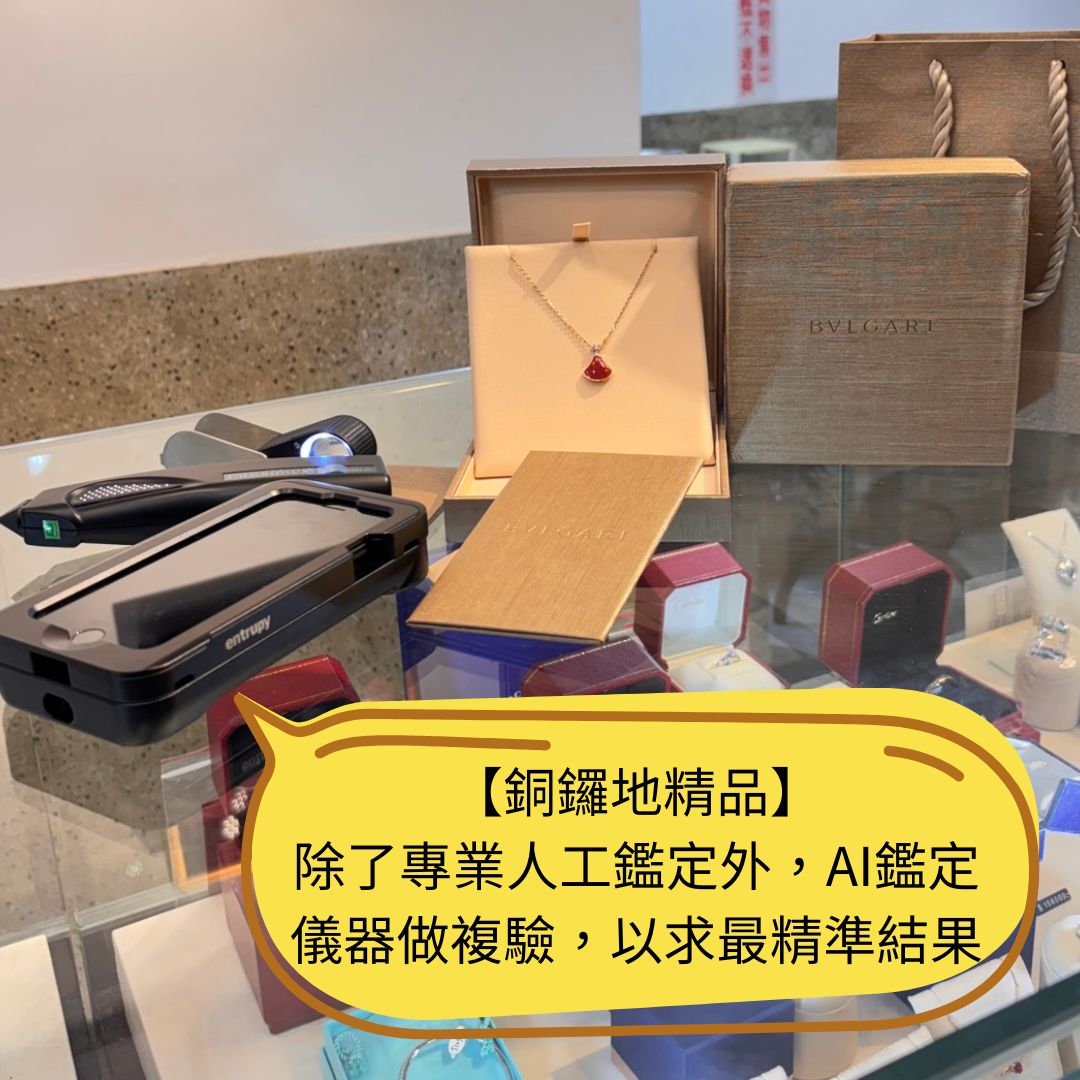 人工與AI雙重鑑定BVLGARI項鍊案例