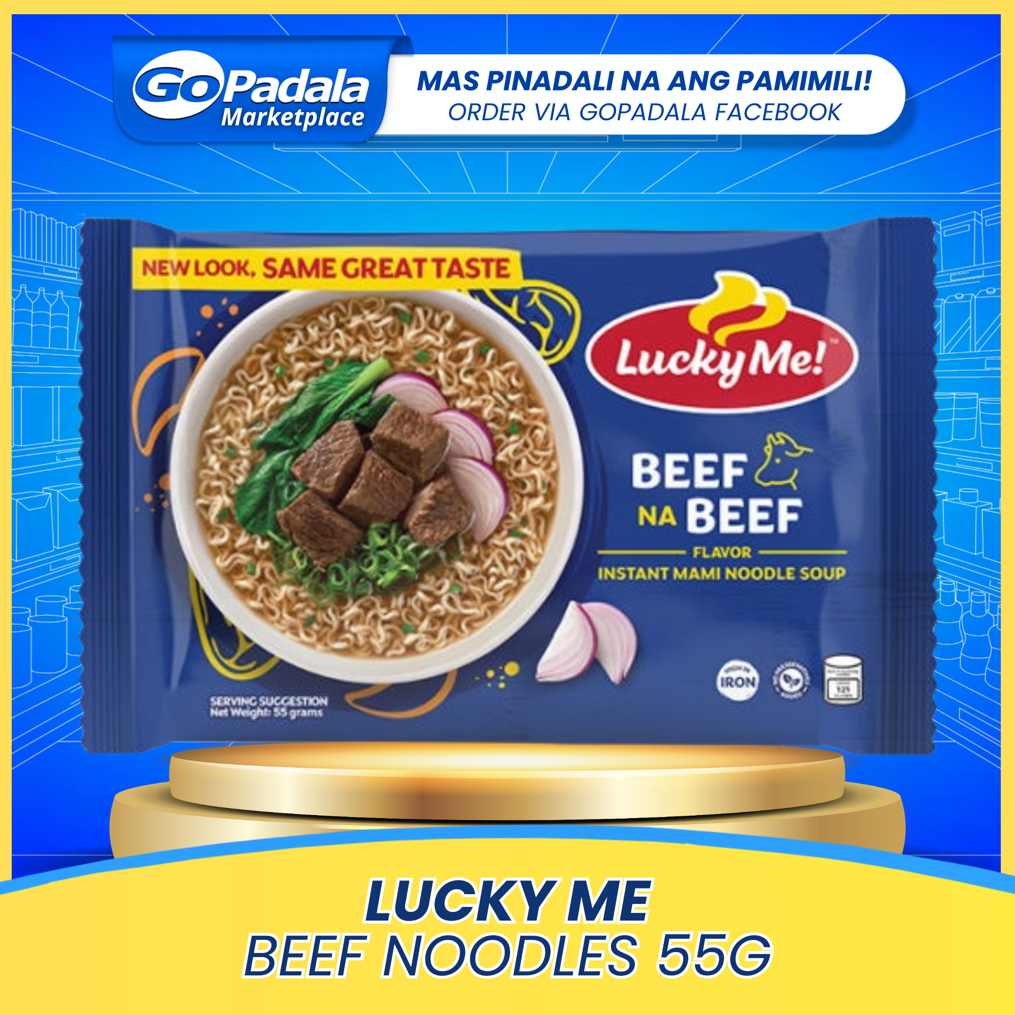 BEEF NOODLES 55g