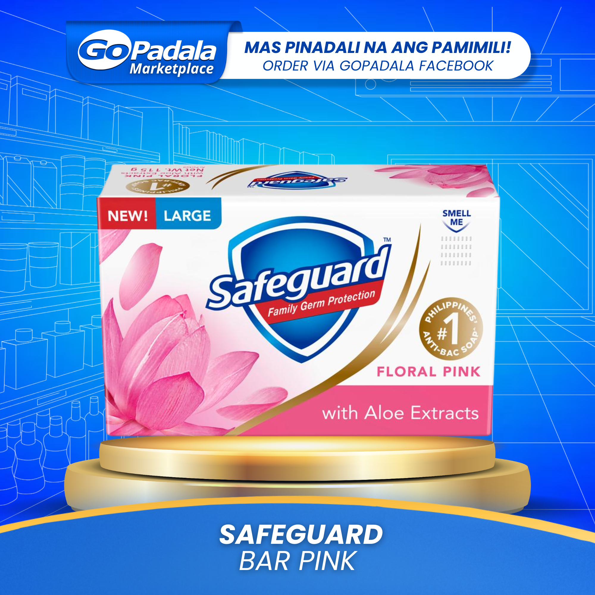 Safeguard Bar Pink