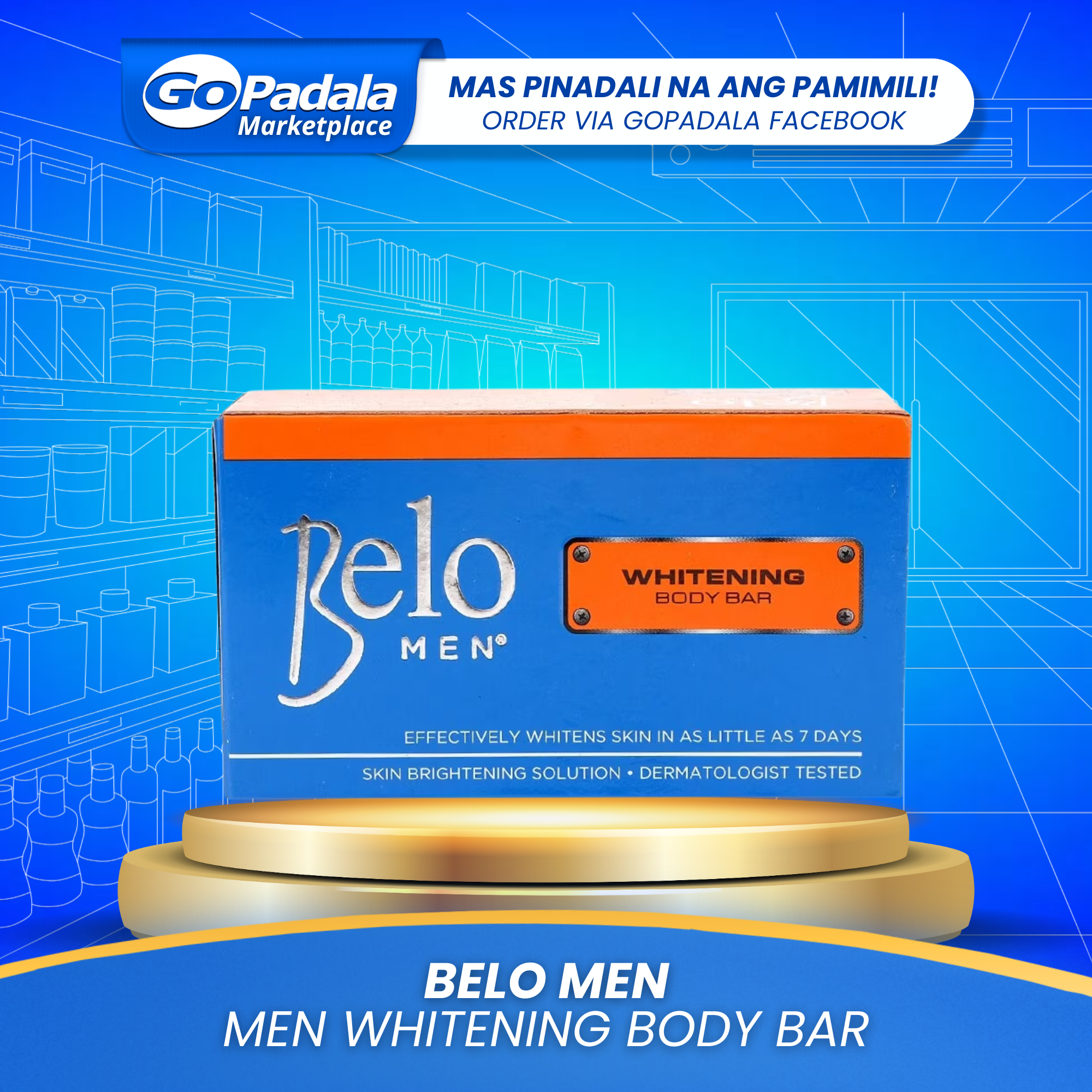 Belo Men Whitening Body Bar