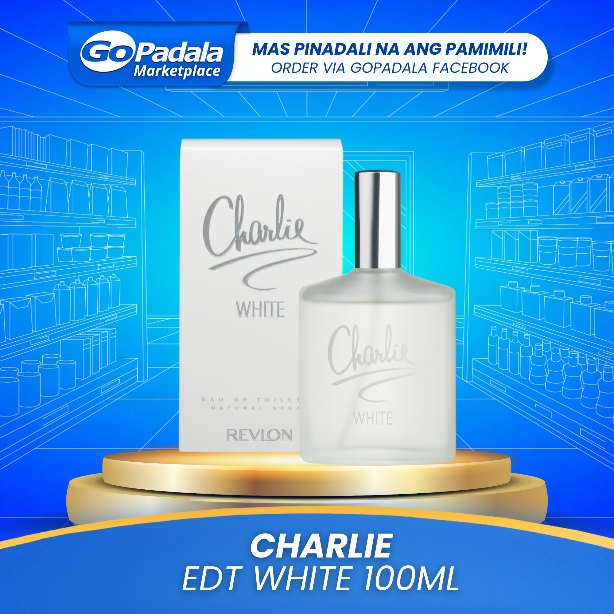 Charlie EDT White 100ml