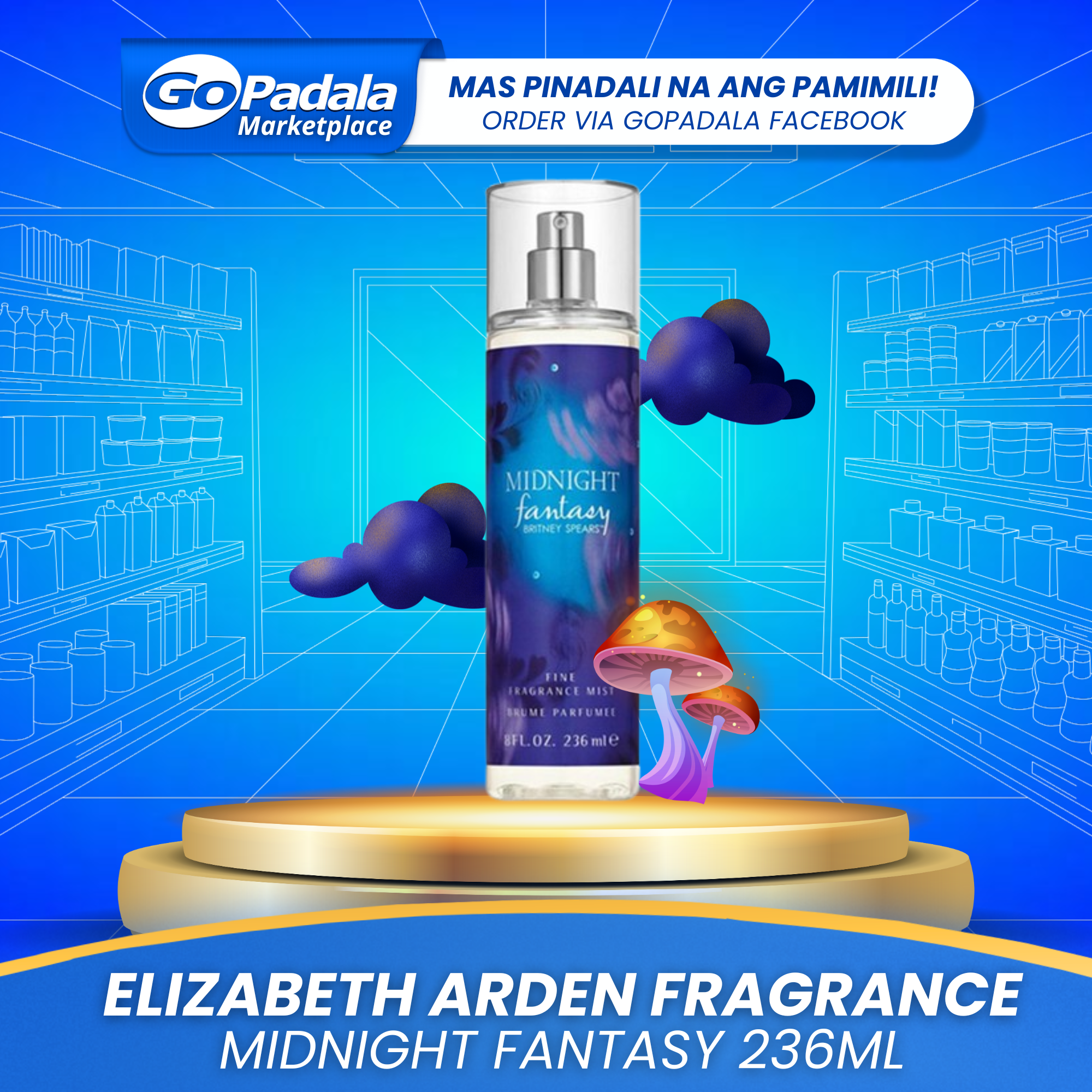 Elizabeth Arden Fragrance Midnight Fantasy 236ml