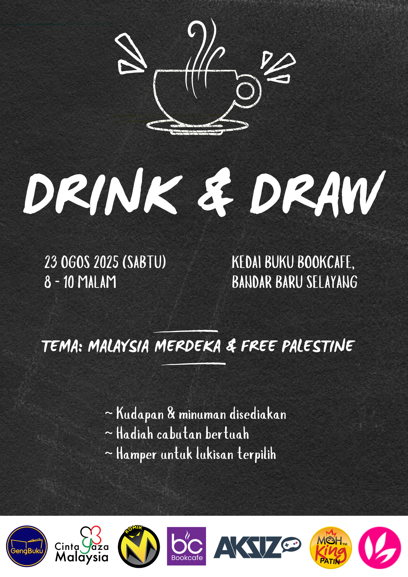 Drink & Draw Merdeka