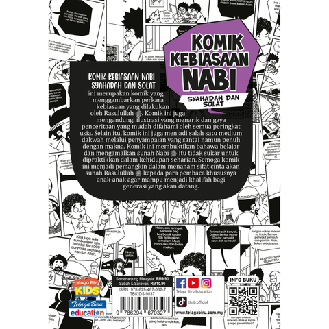 WHITE BACKGROUND blkg kebiasaan nabi