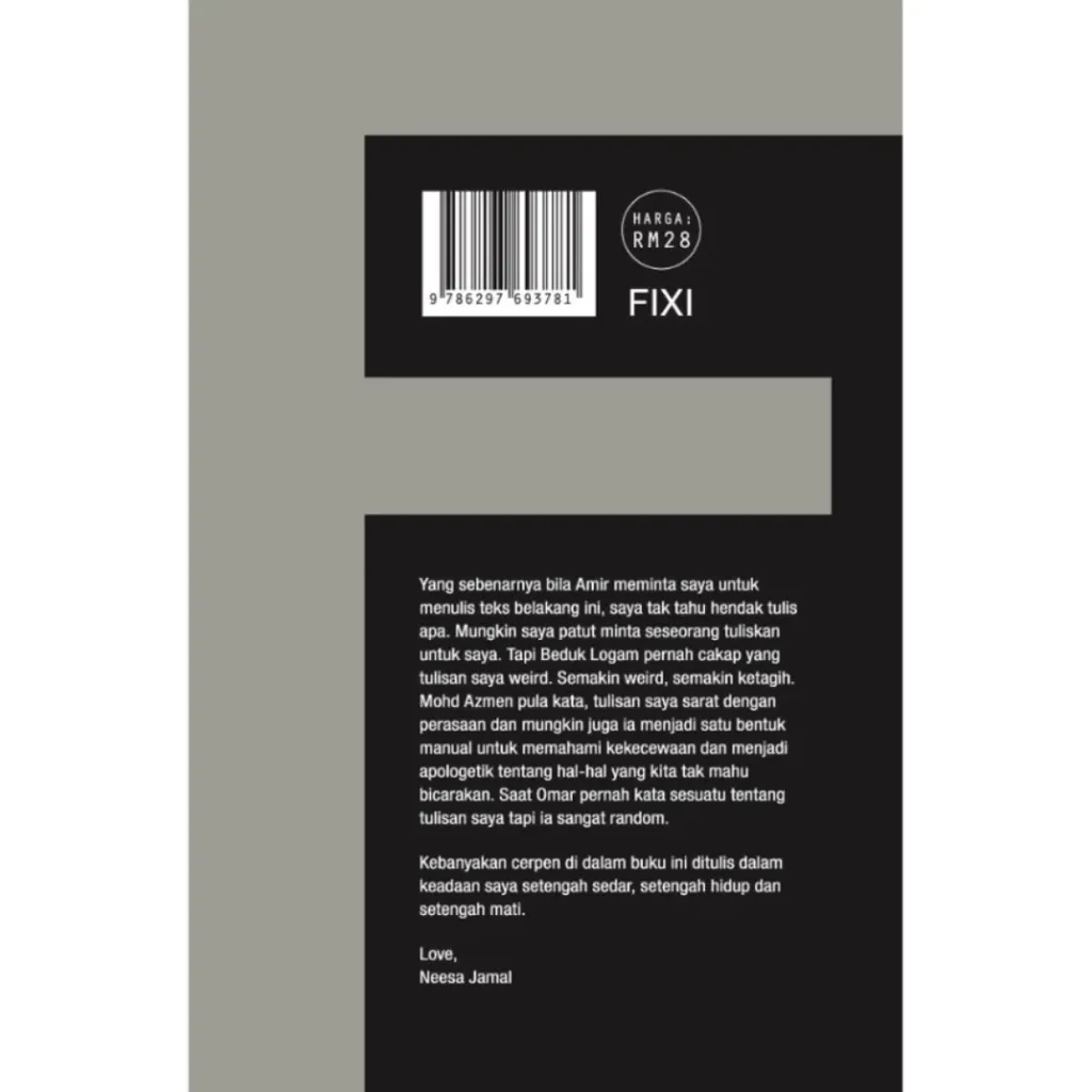 Paparan tambahan 3 untuk buku Cerpen -Neesa Jamal