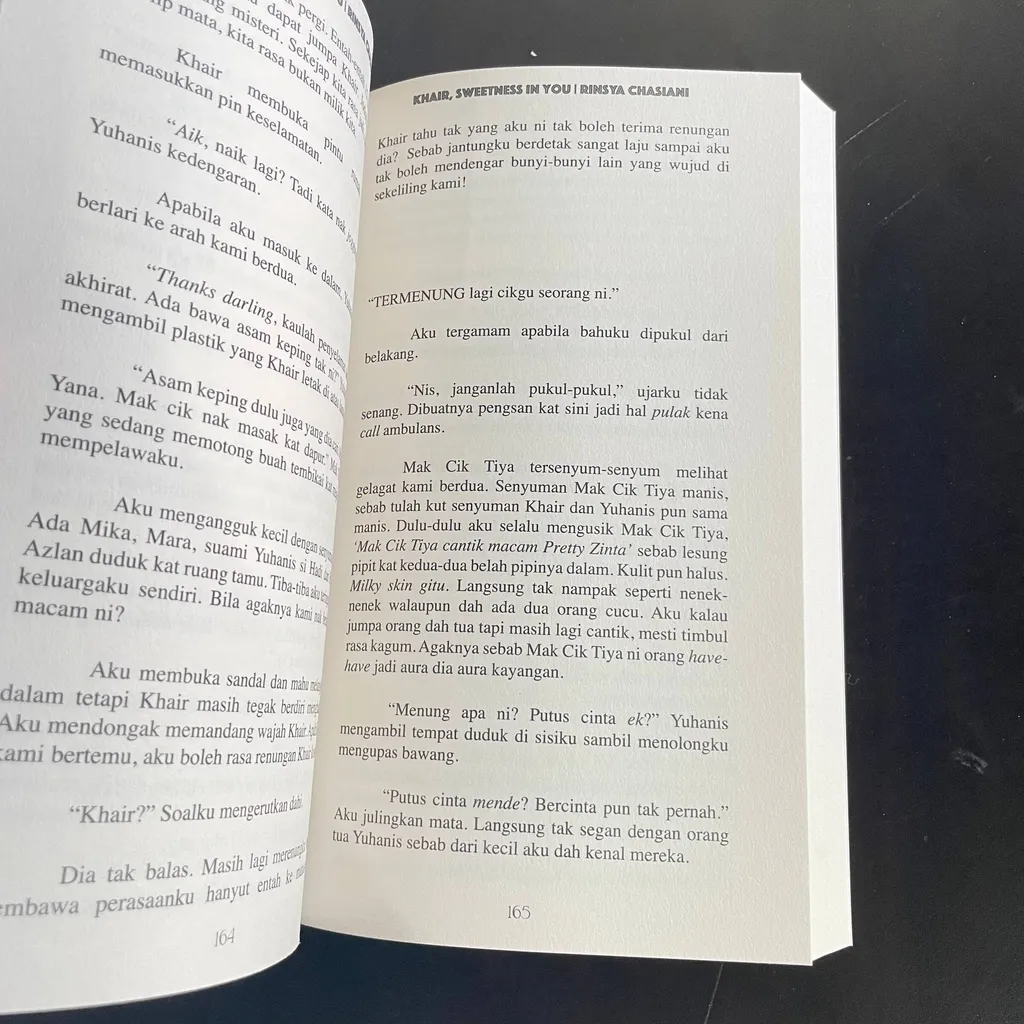 Paparan tambahan 2 untuk buku Khair, Sweetness in You