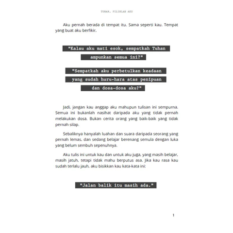 WHITE BACKGROUND isi tuhan