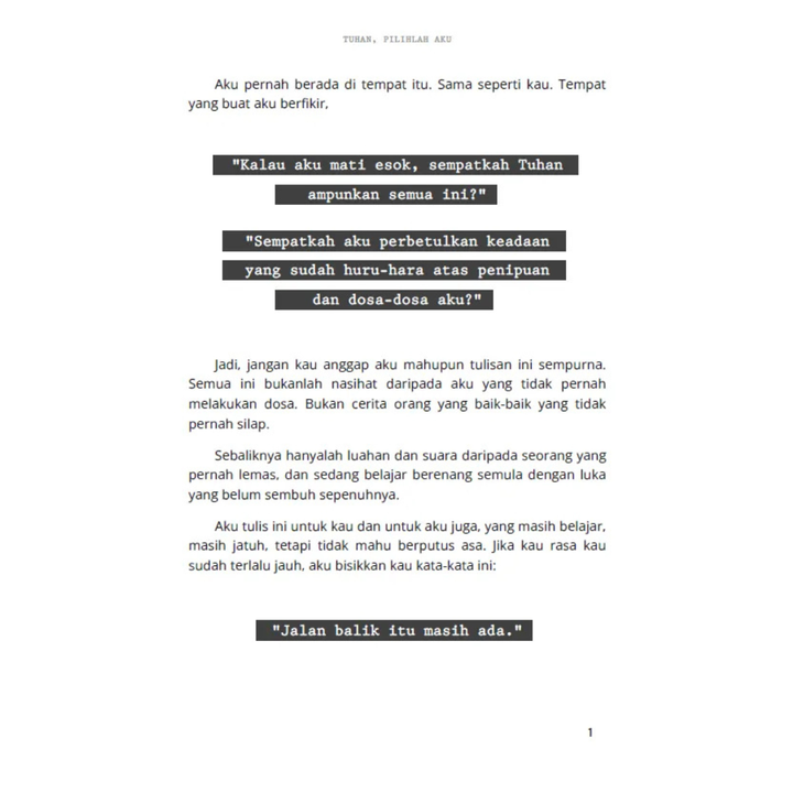 WHITE BACKGROUND isi tuhan