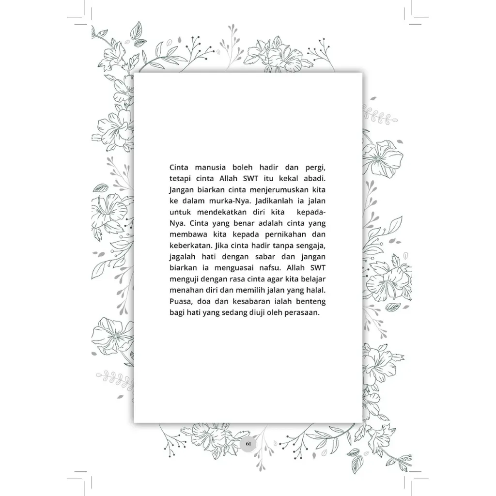 Paparan tambahan 3 untuk buku Luka Yang Menjadi Doa
