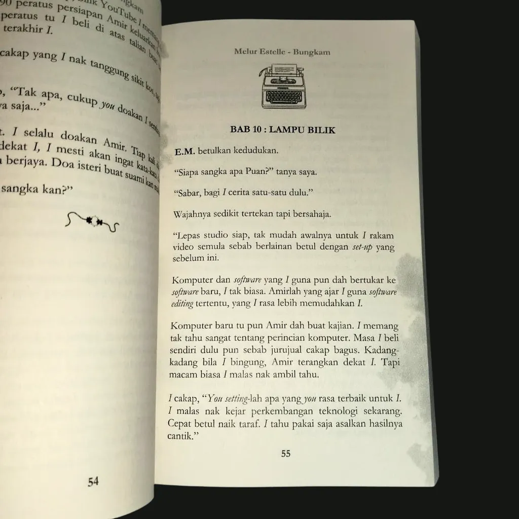Paparan tambahan 3 untuk buku Bungkam by Melur Estelle