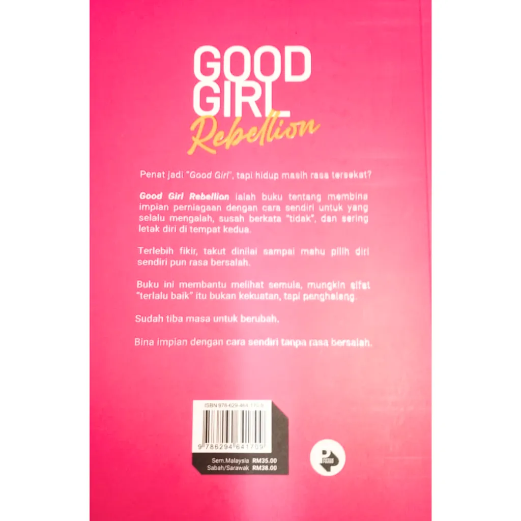 Paparan tambahan 6 untuk buku Good Girl Rebellion - Edisi Bahasa Melayu