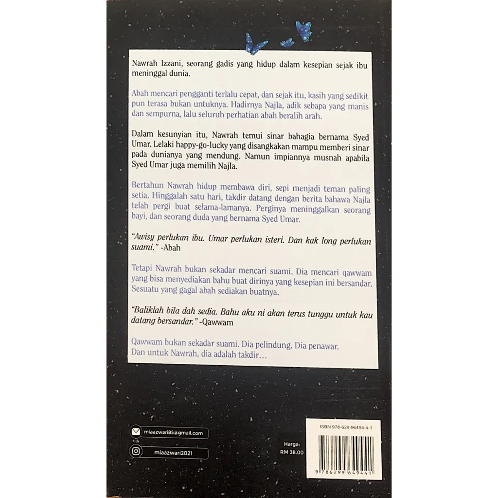 Paparan tambahan 3 untuk buku Qawwam Untuk Nawrah