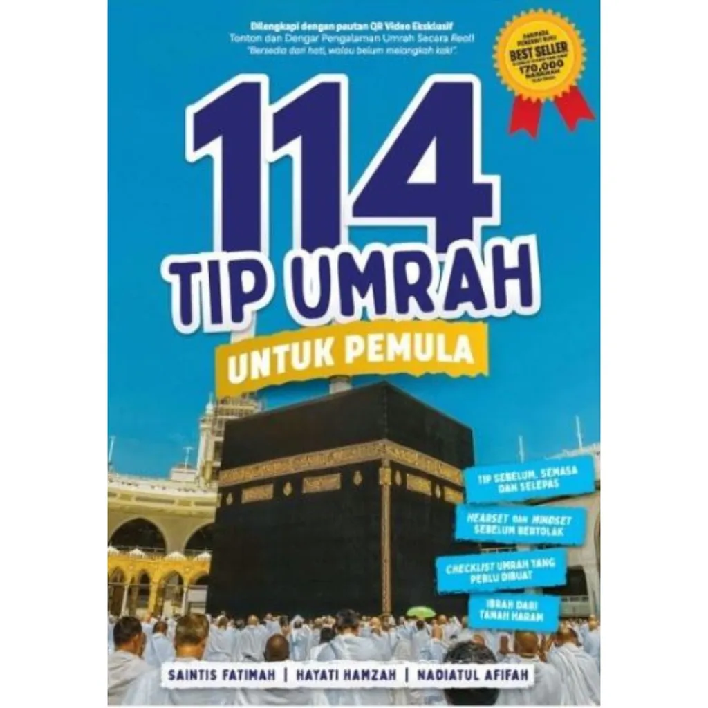 Imej utama kulit buku 114 Tip Umrah Untuk Pemula