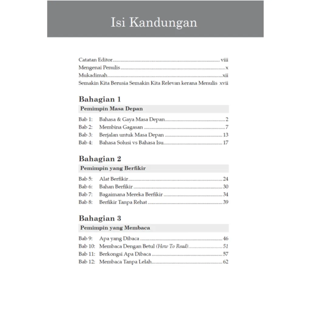 Paparan tambahan 2 untuk buku The Art of Leading Through Writing
