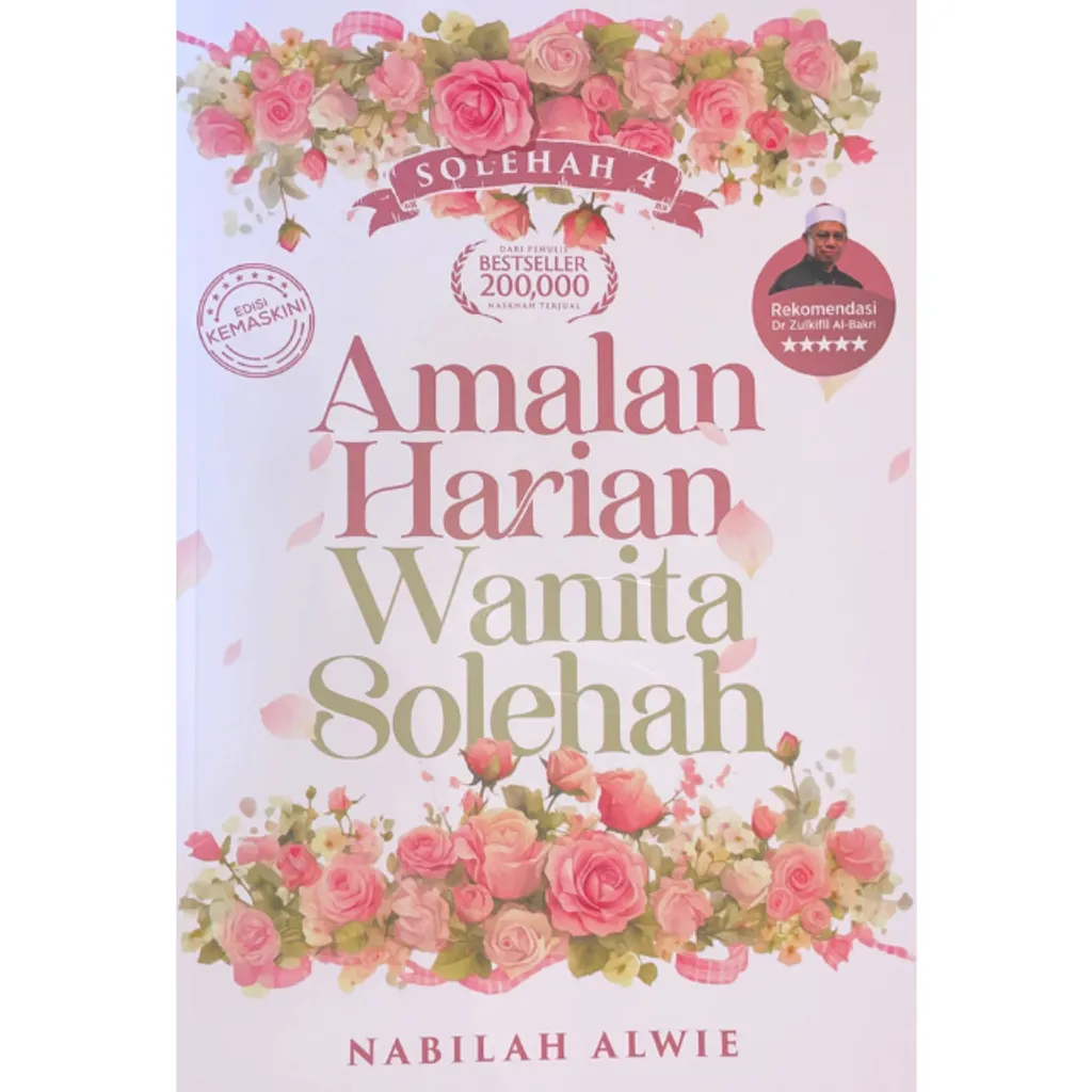 Imej utama kulit buku Solehah 4: Amalan Harian Wanita Solehah