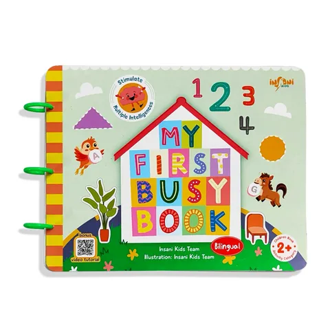 [GEMA INSANI] My First Busy Book - Buku Indonesia