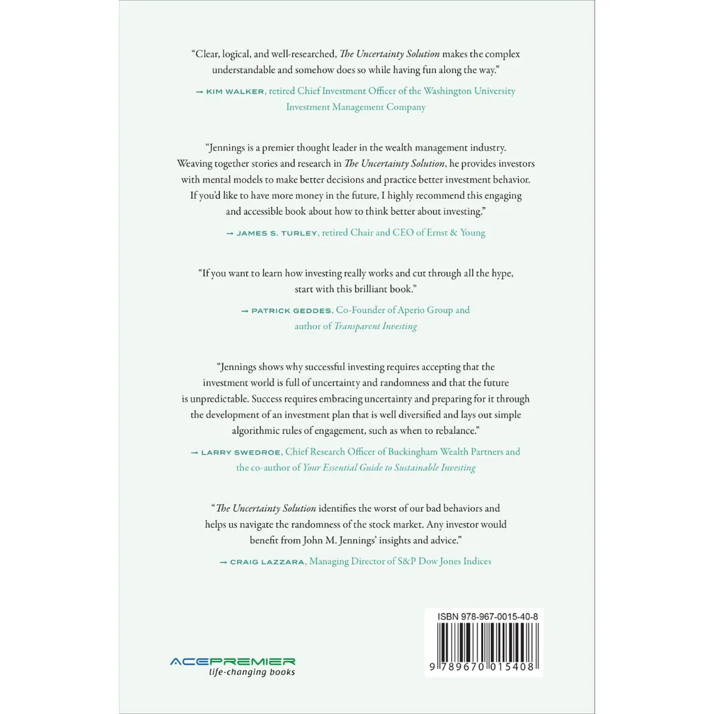 Paparan tambahan 3 untuk buku The Uncertainty Solution: How To Invest With Confidence In The Face Of The Unknown