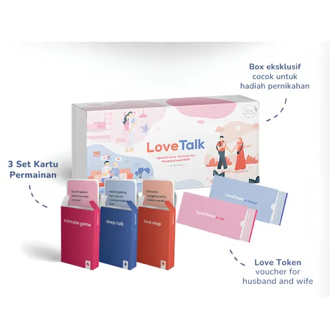 [YAUMI KIDS] Love Talk - Couple Card Game Indonesia (G16)