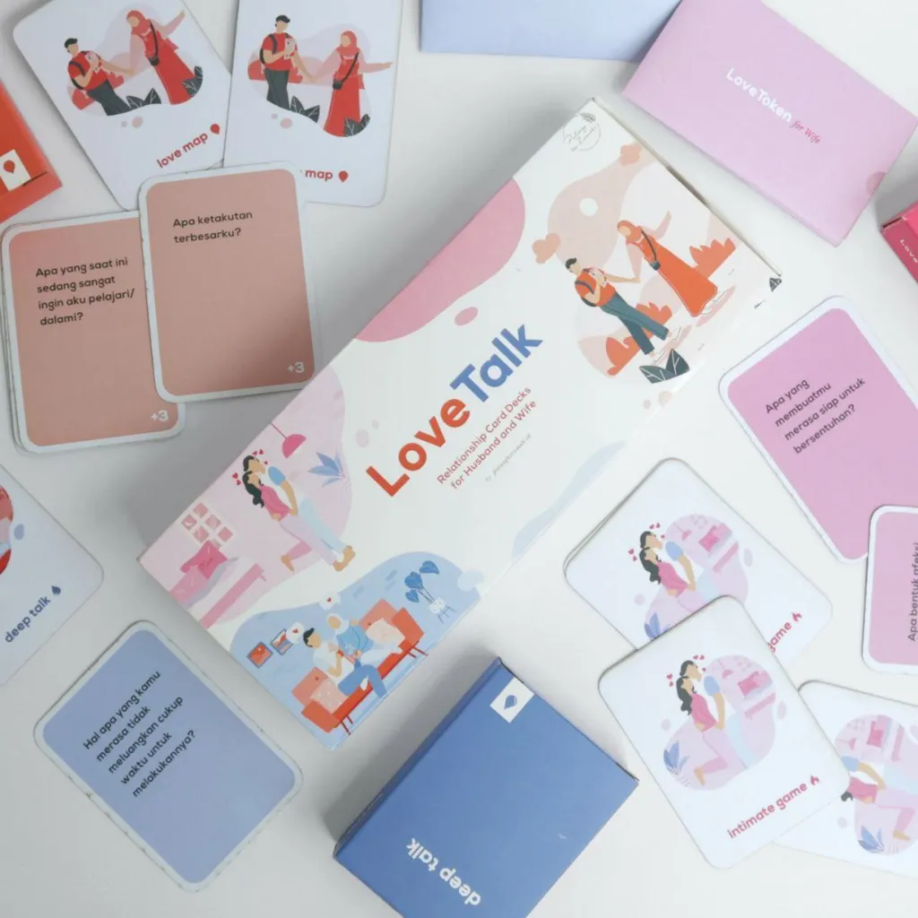 Paparan tambahan 3 untuk buku Love Talk - Couple Card Game Indonesia