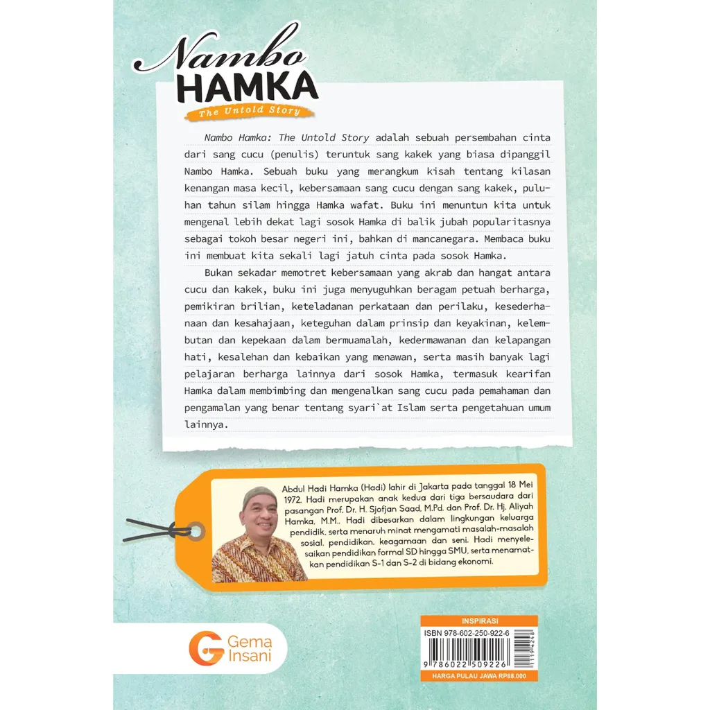 Paparan tambahan 9 untuk buku Nambo Hamka: The Untold Story - Buku Indonesia