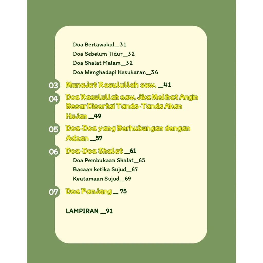 Paparan tambahan 3 untuk buku HAMKA: Doa-Doa Rasulullah SAW - Buku Indonesia