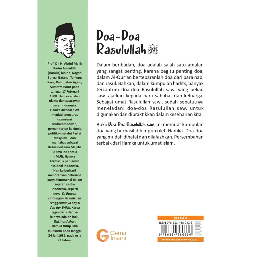 Paparan tambahan 9 untuk buku HAMKA: Doa-Doa Rasulullah SAW - Buku Indonesia