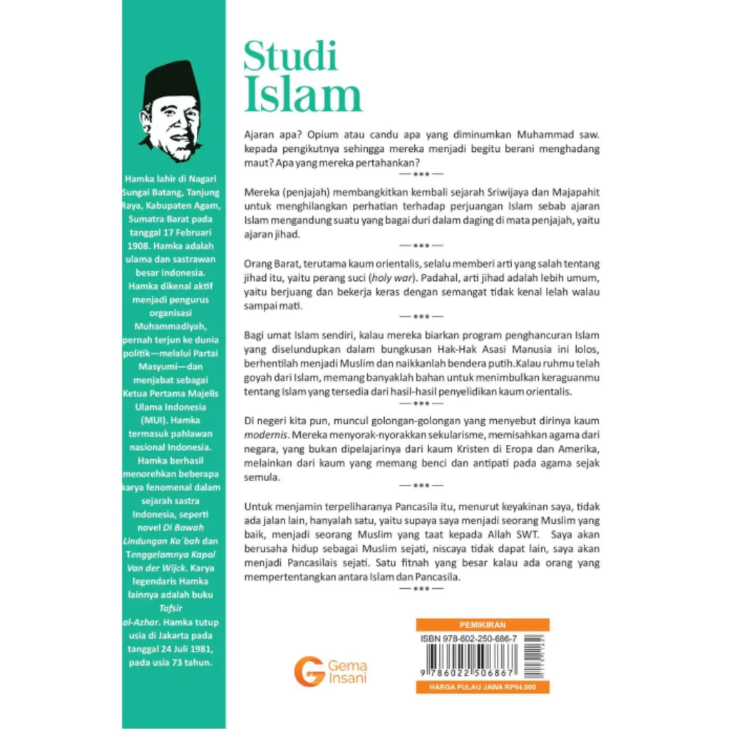 Paparan tambahan 5 untuk buku HAMKA: Studi Islam - Buku Indonesia