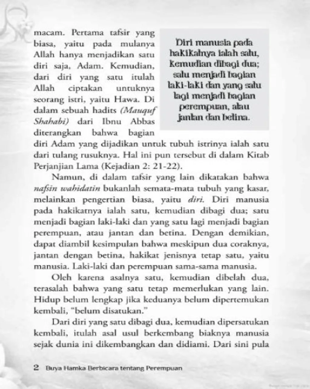 Paparan tambahan 5 untuk buku HAMKA: Buya Hamka Berbicara tentang Perempuan - Buku Indonesia