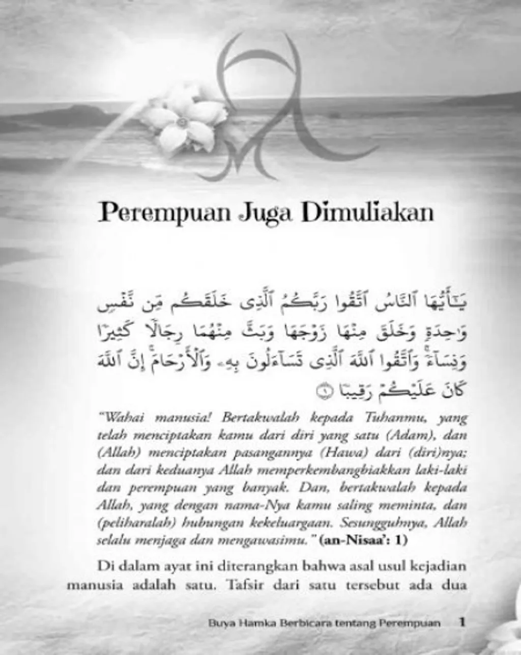 Paparan tambahan 4 untuk buku HAMKA: Buya Hamka Berbicara tentang Perempuan - Buku Indonesia