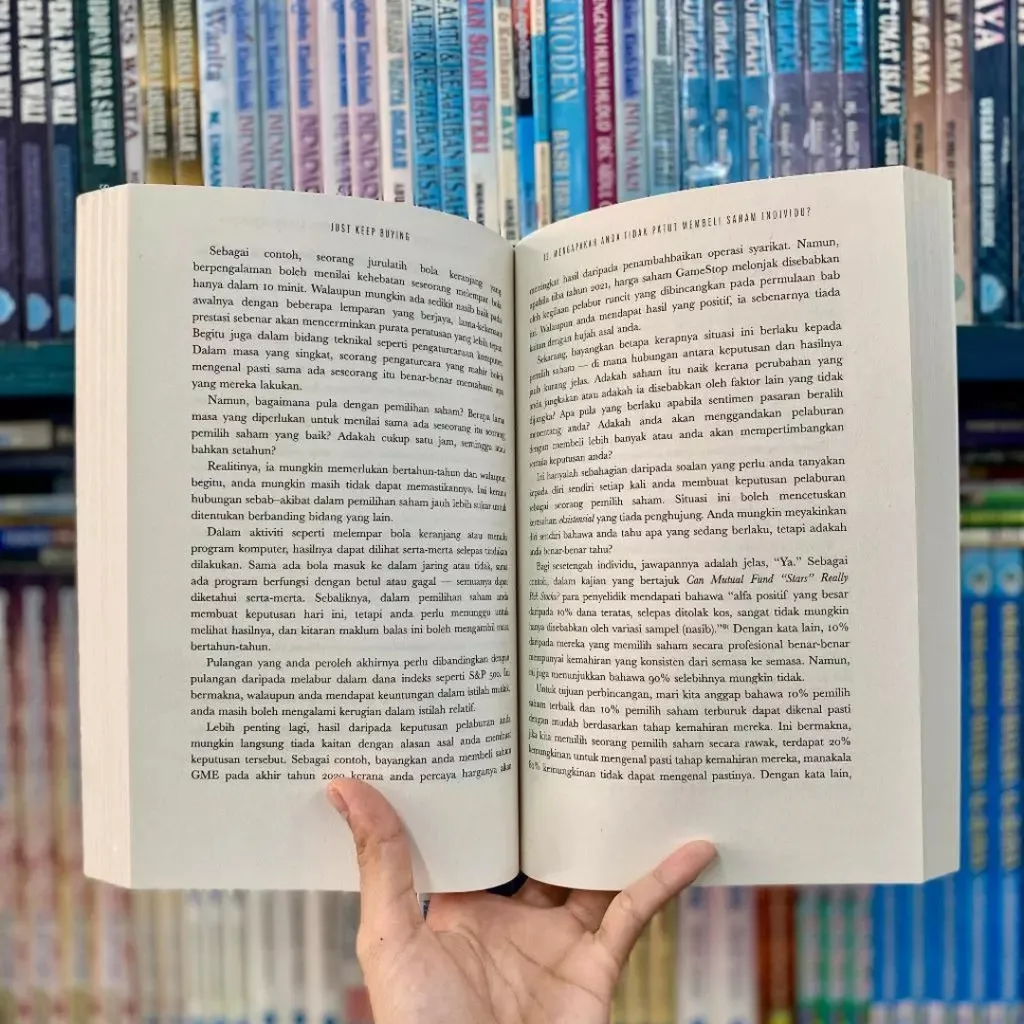 Paparan tambahan 3 untuk buku Just Keep Buying