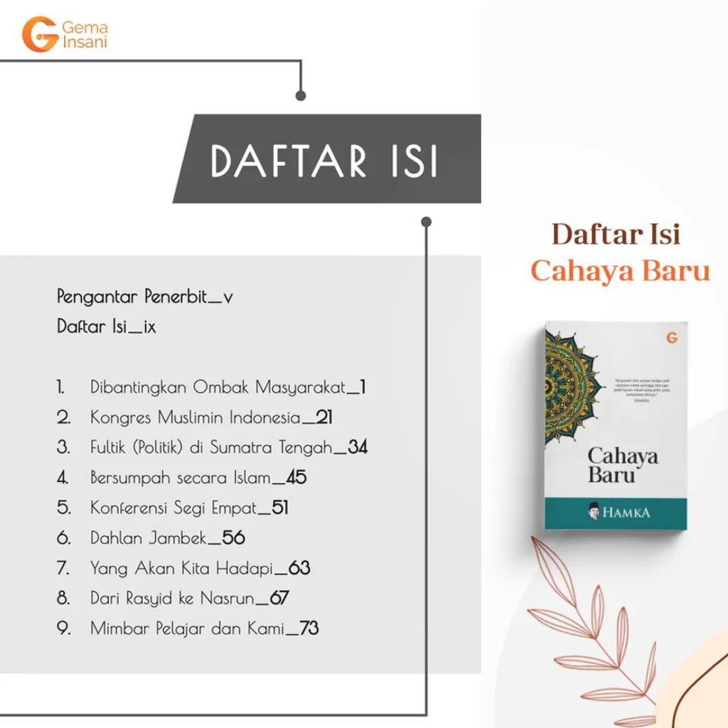 Paparan tambahan 2 untuk buku HAMKA: Cahaya Baru - Buku Indonesia