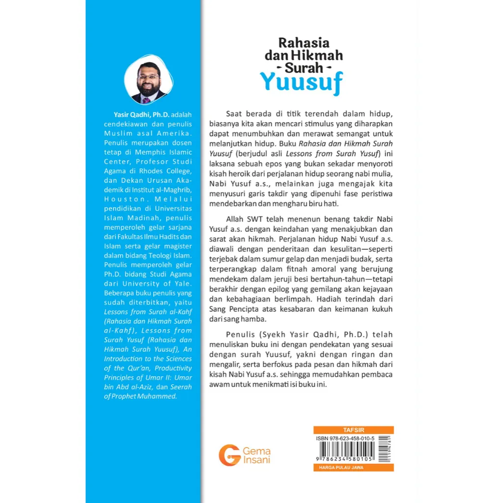 Paparan tambahan 3 untuk buku Rahasia dan Hikmah Surah Yusuf - Buku Indonesia