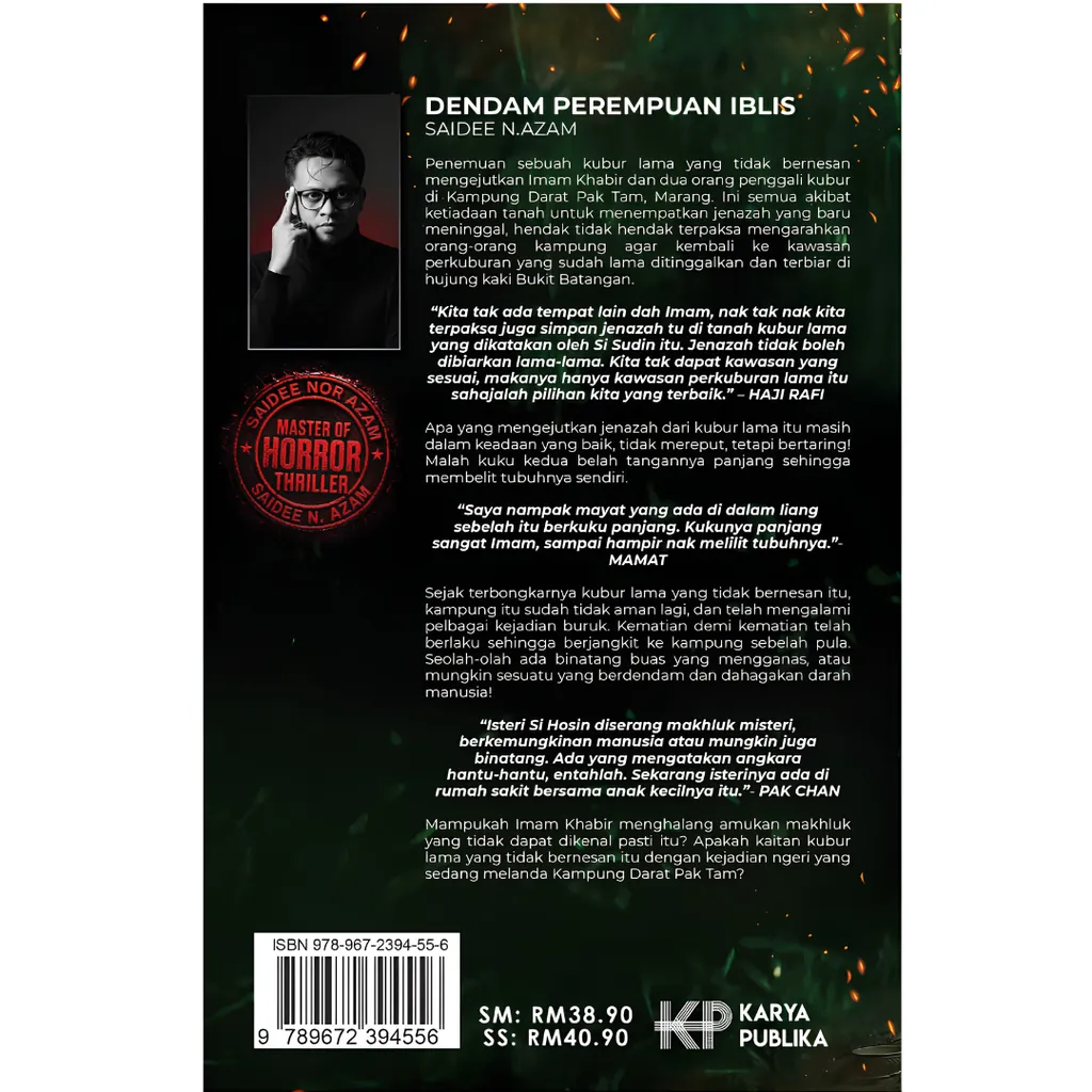 Paparan tambahan 3 untuk buku Dendam Perempuan Iblis