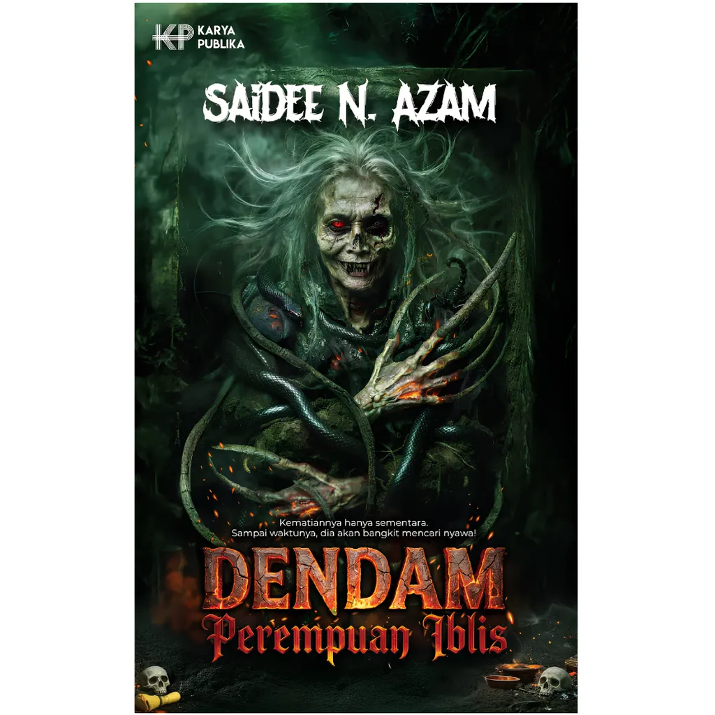 Imej utama kulit buku Dendam Perempuan Iblis