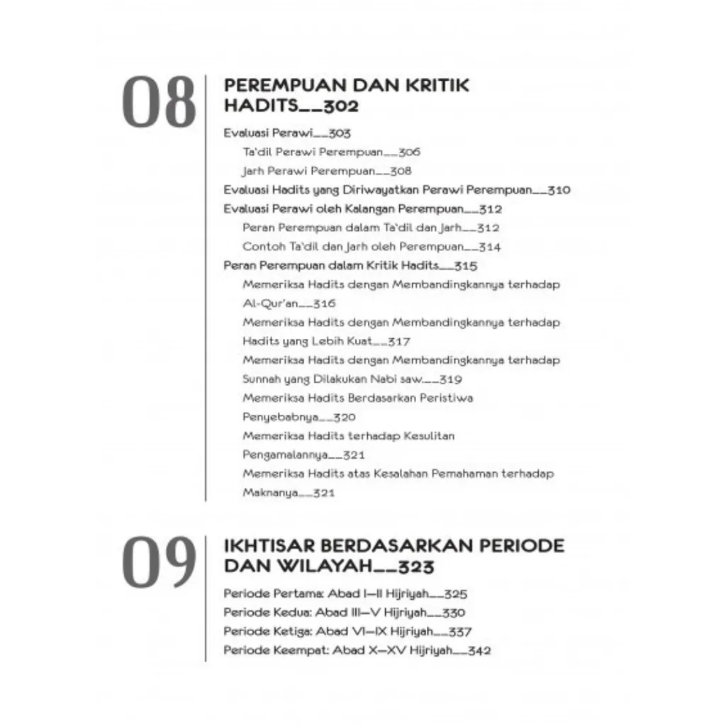 Paparan tambahan 7 untuk buku Al-Muhadditsat: Ulama Perempuan dalam Bidang Hadits - Buku Indonesia