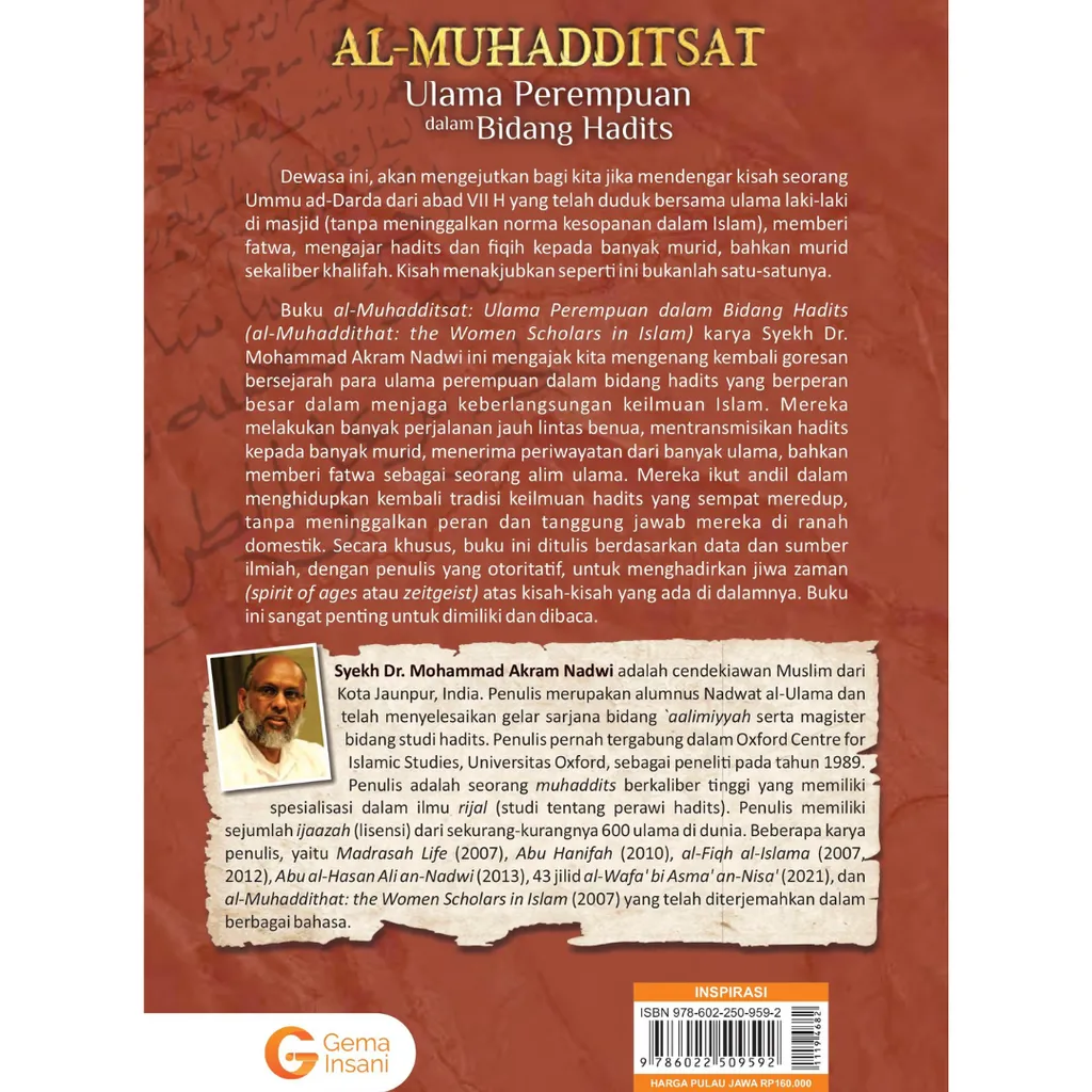 Paparan tambahan 11 untuk buku Al-Muhadditsat: Ulama Perempuan dalam Bidang Hadits - Buku Indonesia