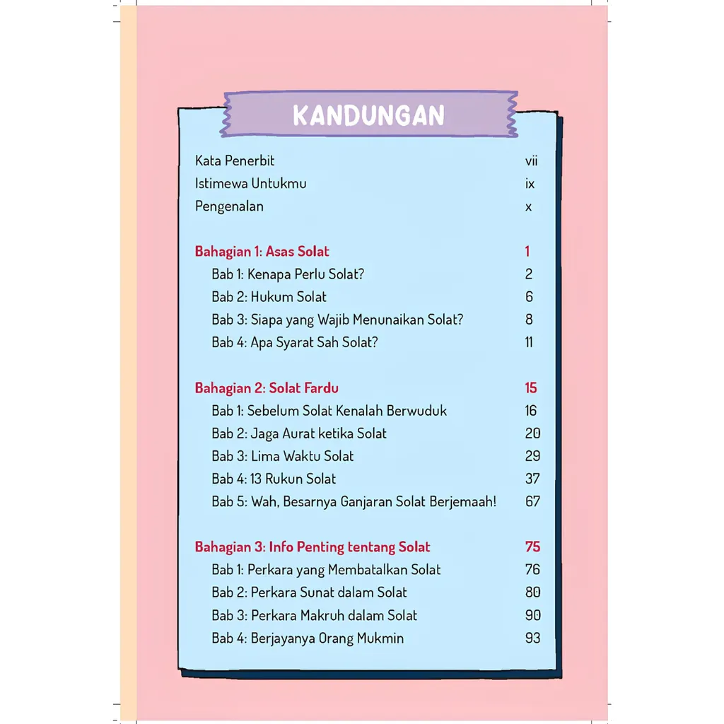 Paparan tambahan 2 untuk buku Misi Solat Sempurna