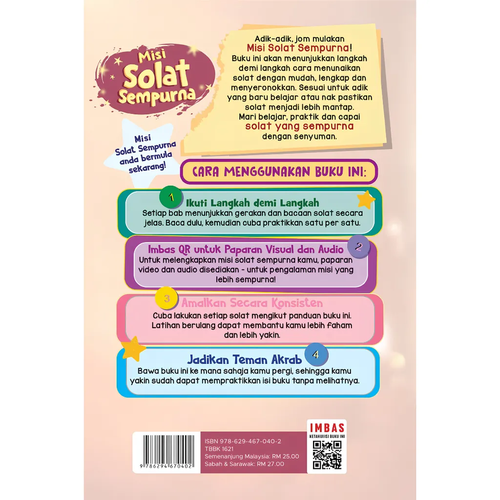 Paparan tambahan 3 untuk buku Misi Solat Sempurna