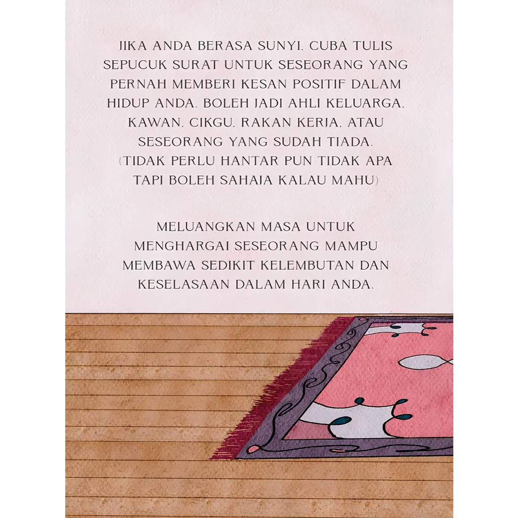Paparan tambahan 2 untuk buku The Little Frog’s Guide To Self-Care