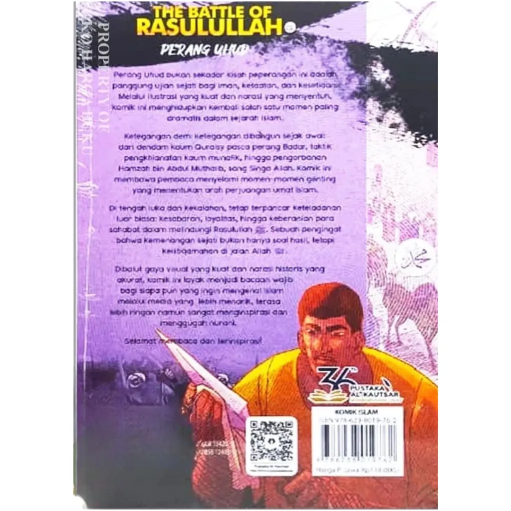 Paparan tambahan 3 untuk buku Komik The Battle of Rasulullah 2; Perang Uhud
