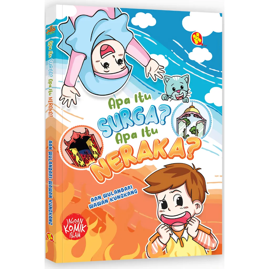 Imej utama kulit buku Komik Apa itu Surga, Apa itu Neraka! - Buku Indonesia