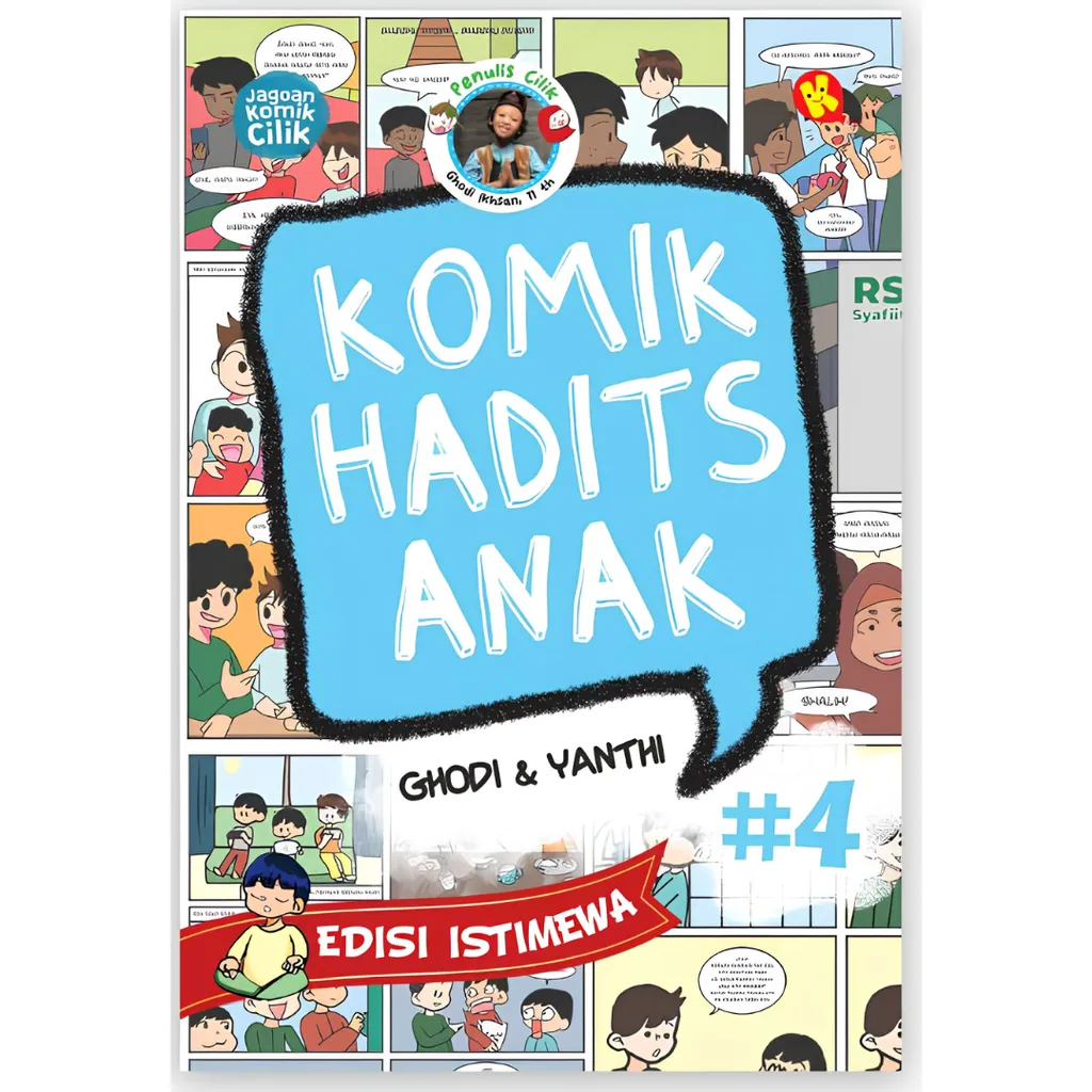 Imej utama kulit buku Komik Hadits Anak 4 - Buku Indonesia