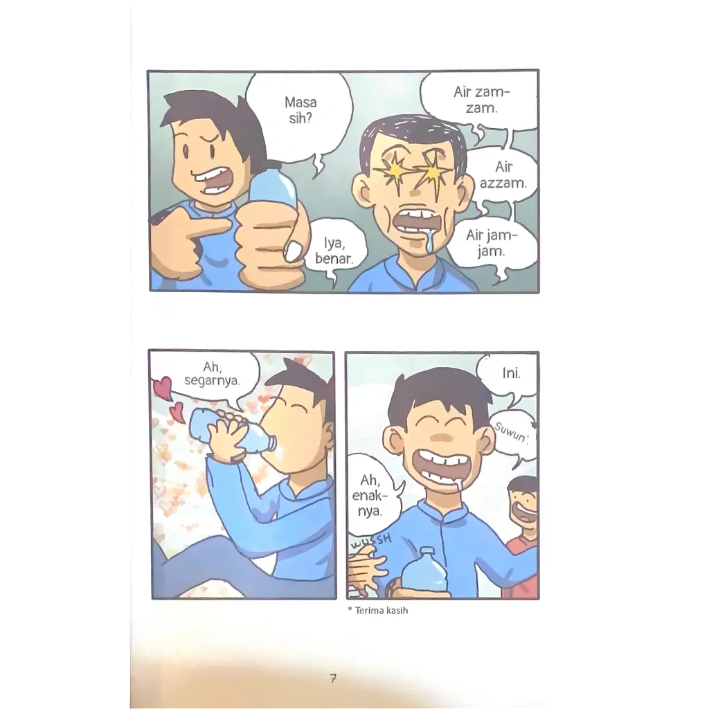 Paparan tambahan 2 untuk buku Komik Hadits Anak 5 - Buku Indonesia